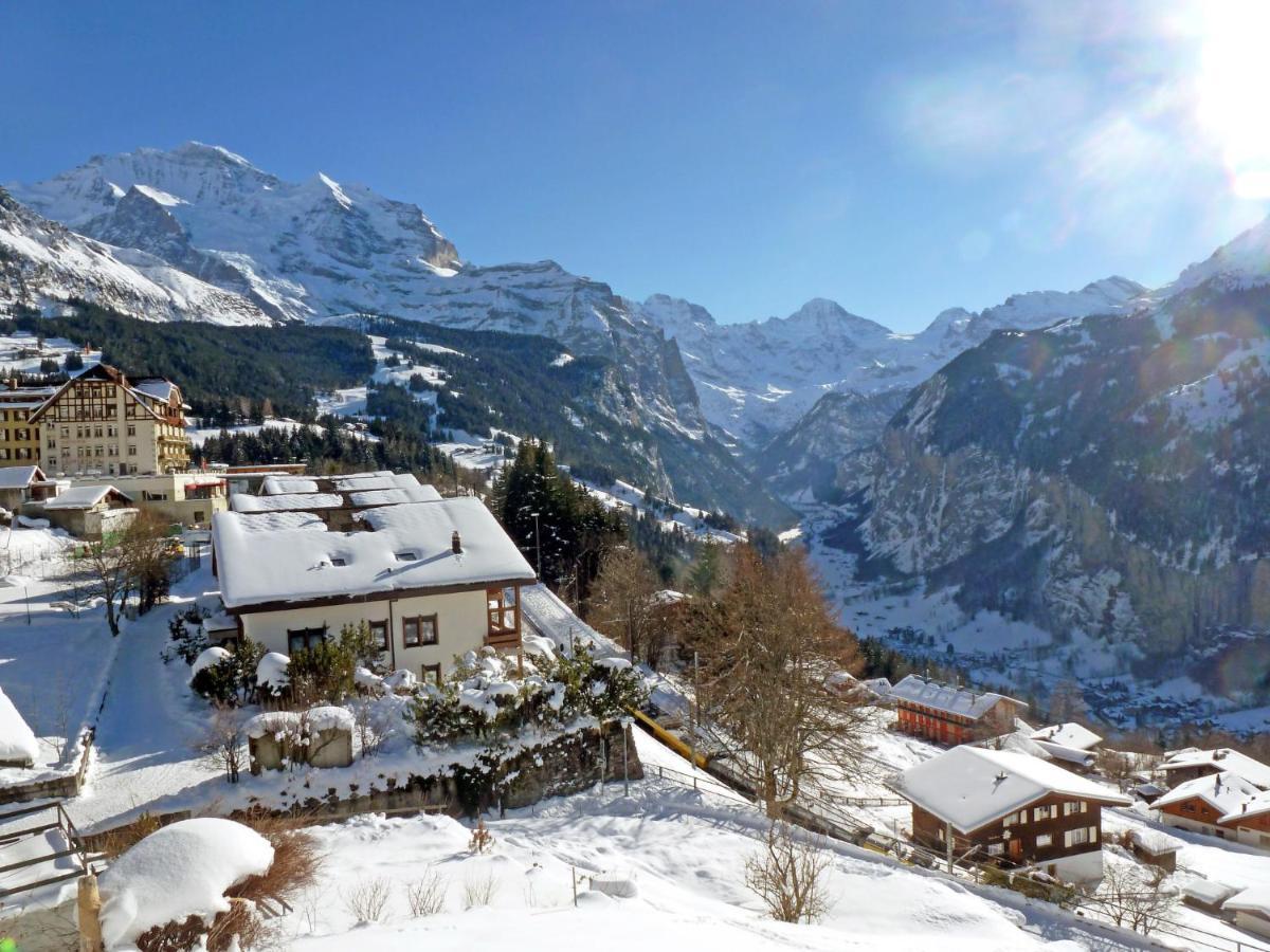 Apartment Central By Interhome Wengen Exteriör bild