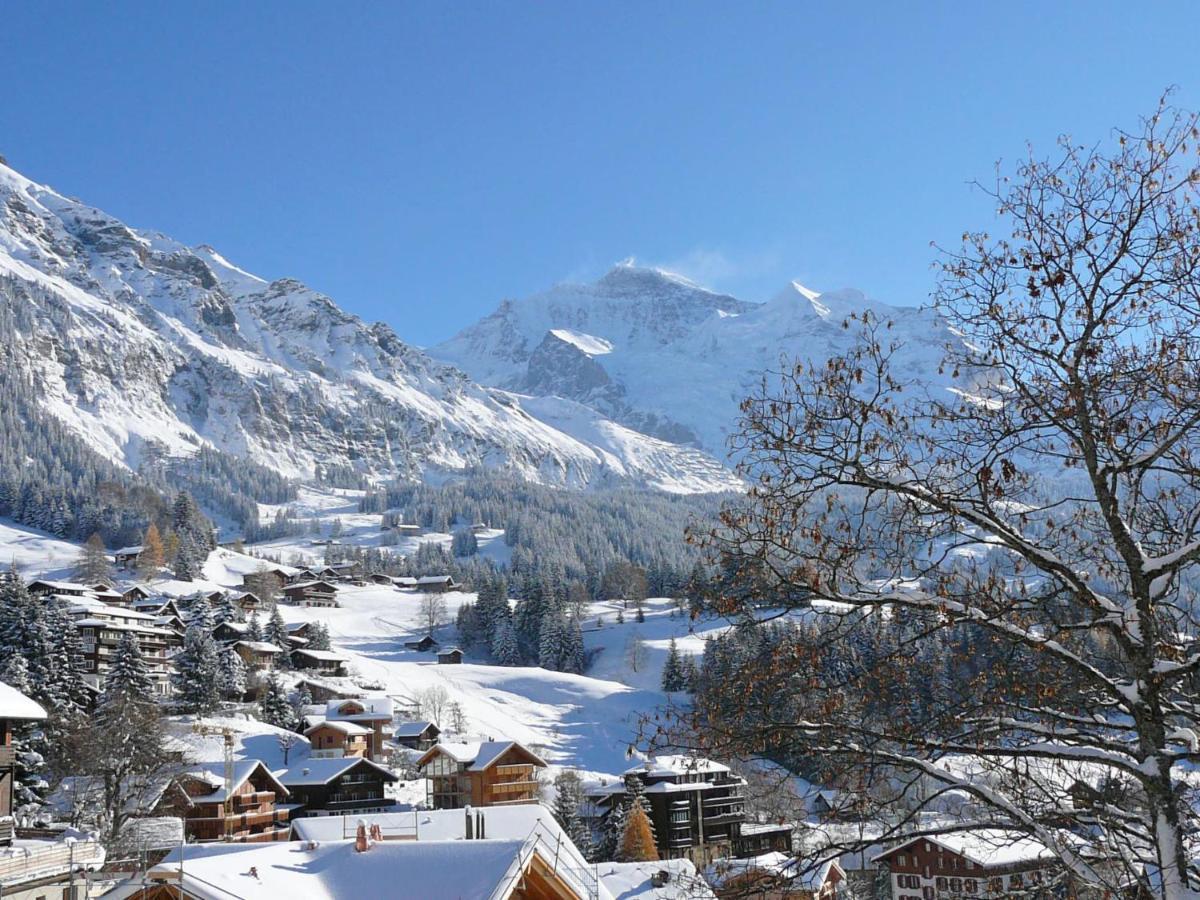 Apartment Central By Interhome Wengen Exteriör bild